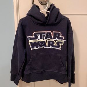STAR WARS Gap Toddler Boy (4/5) Current Season Hooded Sweatshirt. WORN ONCE